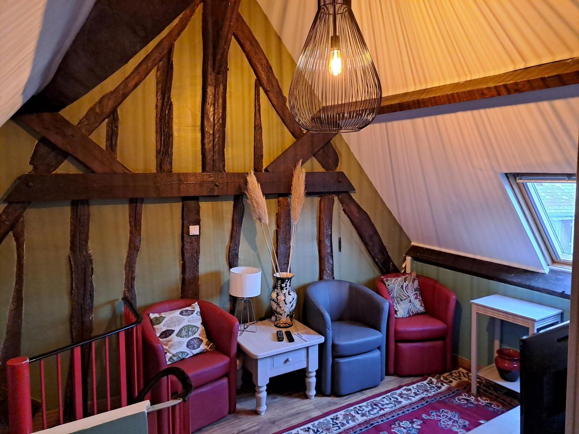 Villa Chez Robins Trie-Château Zimmer foto